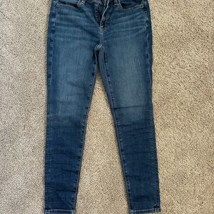American Eagle Outfitters Dark Blue Skinny Jeans